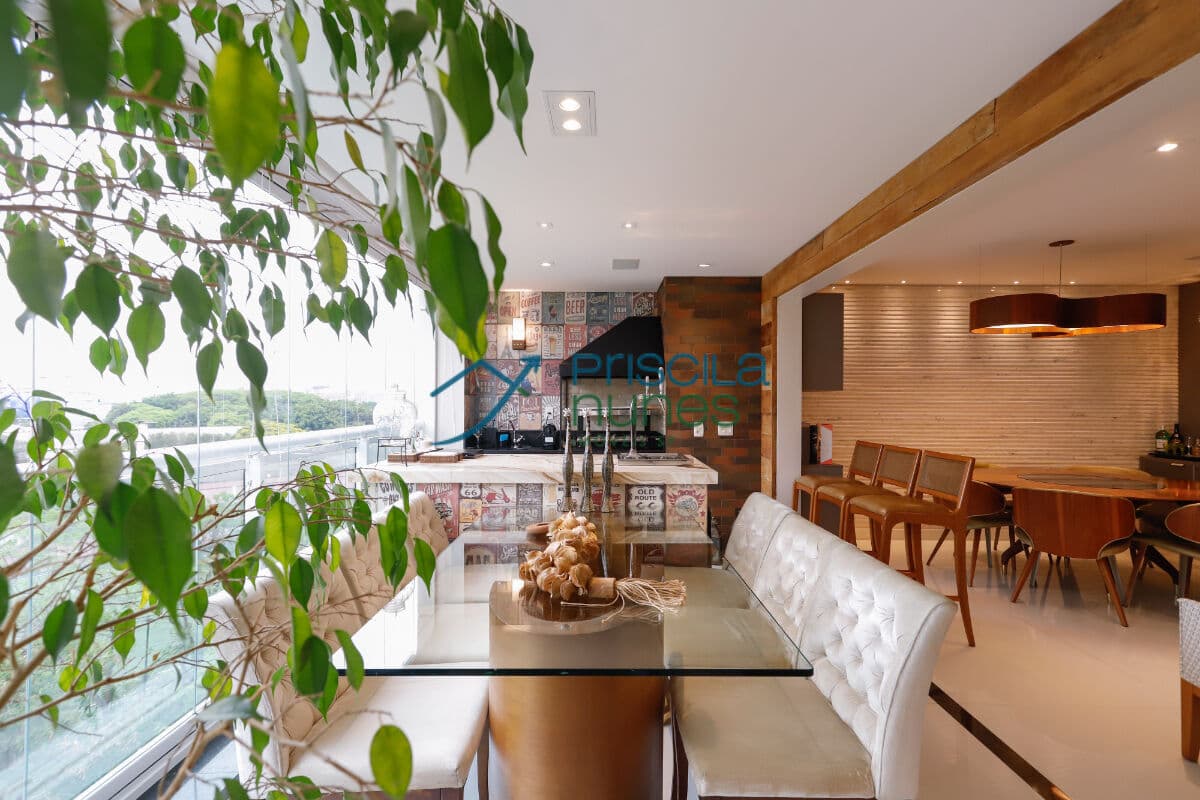 Apartamento Água Branca com 3 quartos, sendo 3 suítes, 159m²