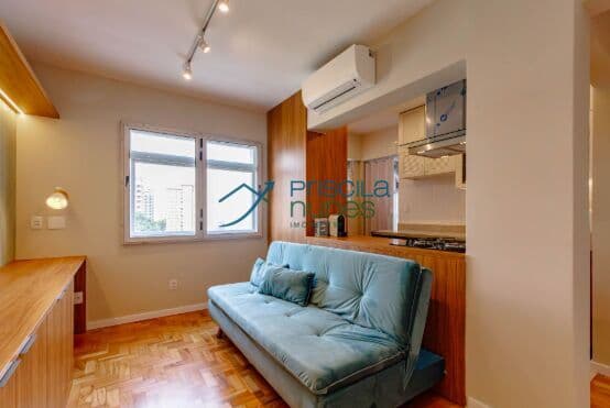 Apartamento com 1 dormitório no Itaim Bibi