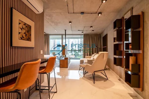 Apartamento Vila Nova Conceição com 1 quarto, 63m²