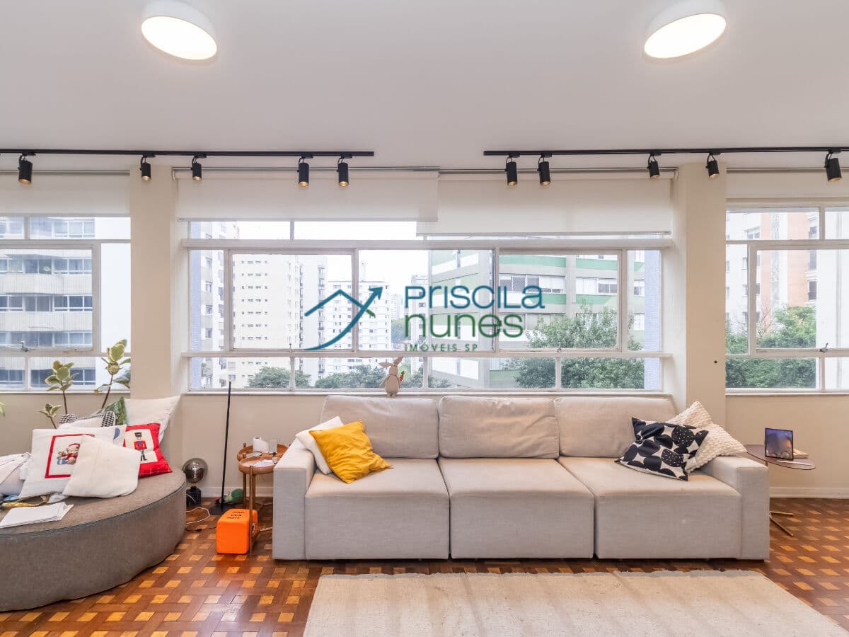 Apartamento Santa Cecília com 4 quartos, sendo 1 suíte , 164m²