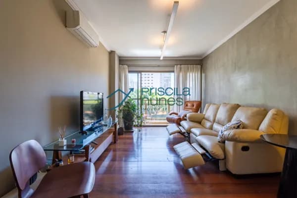 Apartamento Indianópolis com 3 quartos, sendo 1 suíte, 104m²