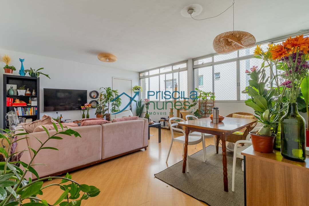 Apartamento Pinheiros com 3 quartos, sendo 1 suíte, 107m²
