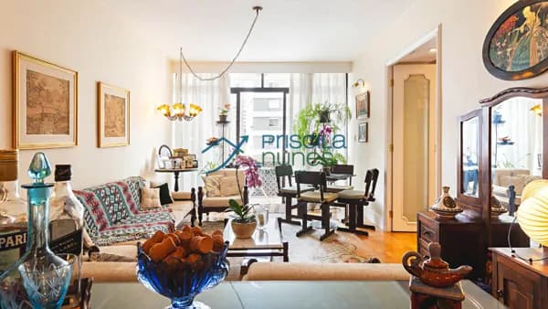 Apartamento Jardim América com 2 quartos, sendo 2 suítes, 190m²