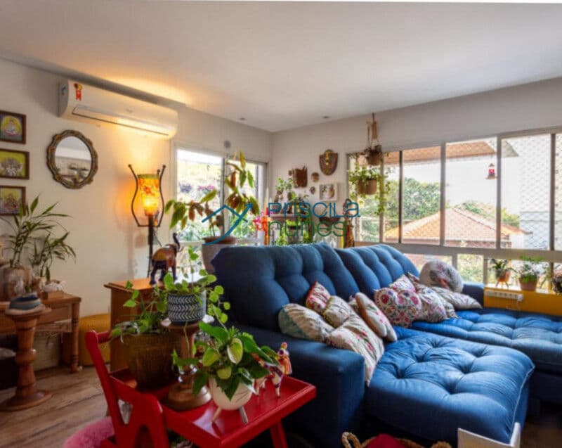 Apartamento Indianópolis com 102m² 2 sítes 2 vagas