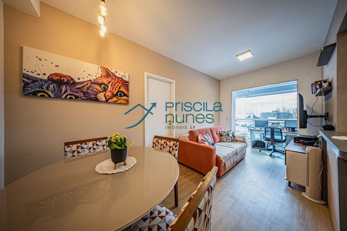 Apartamento Várzea da Barra Funda com 1 quarto, sendo 1 suíte , 45m²