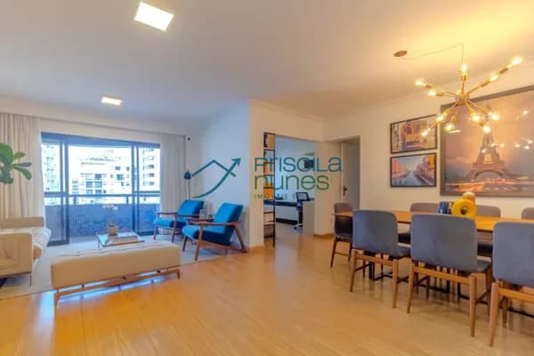 Apartamento Perdizes com 4 quartos, sendo 3 suítes , 156m²