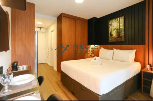 Studio Moderno em Pinheiros com 27m²