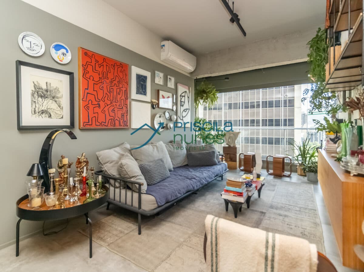 Apartamento Consolação com 1 dormitório e Vaga de Garagem