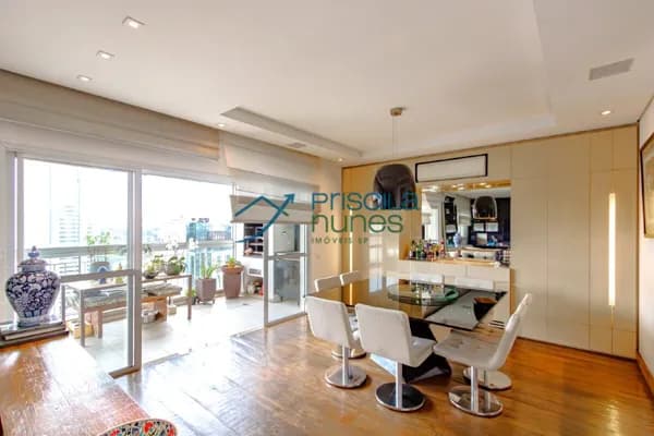 Apartamento Brooklin Paulista com 2 quartos, sendo 2 suítes , 145m²