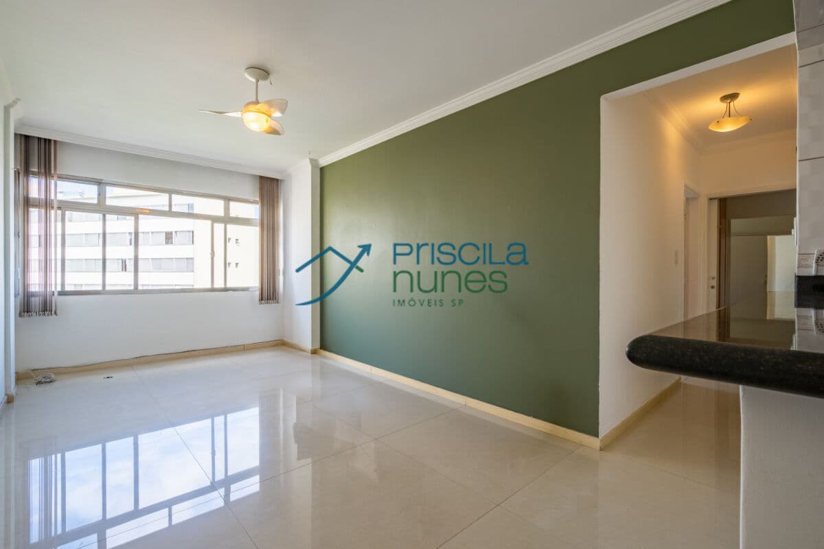 Apartamento Sumaré com 2 quartos, sendo 1 suíte , 91m²