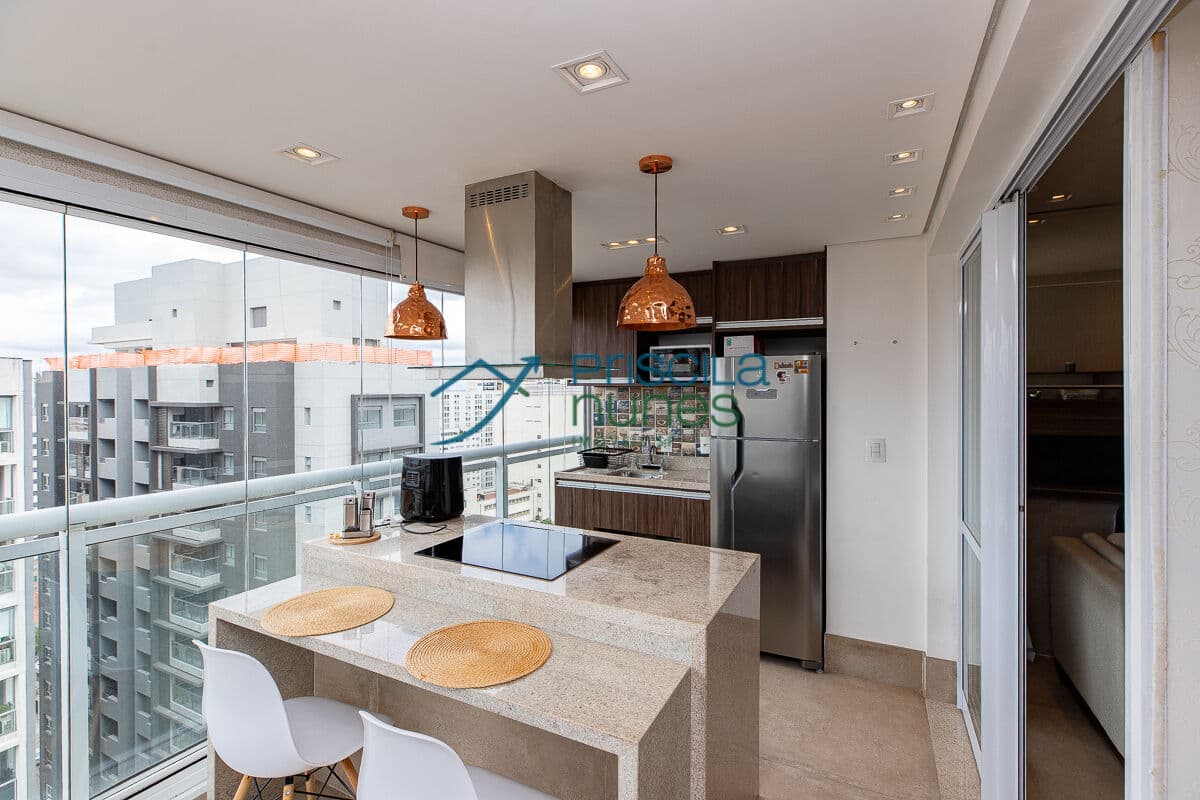 Apartamento Vila Mariana com 1 quarto, sendo 1 suíte, 40m² úteis