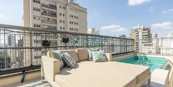 Cobertura Vila Nova Conceição com 4 quartos, sendo 4 suítes, 310m²