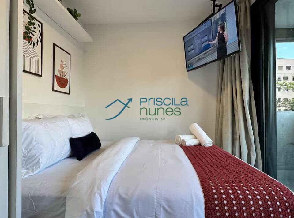 Studio Moderno em Pinheiros com 27m²