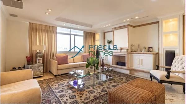 Apartamento Morro Dos Ingleses com 4 quartos, sendo 3 suítes, 340m²