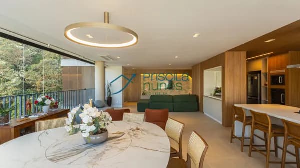 Apartamento Sumaré com 4 quartos, sendo 4 suítes, 220m²