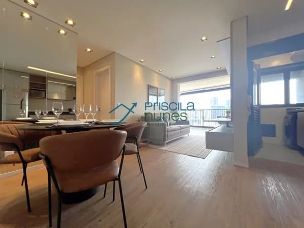 Apartamento Pinheiros Mobiliado com 2 quartos, sendo 1 suíte , 73m²