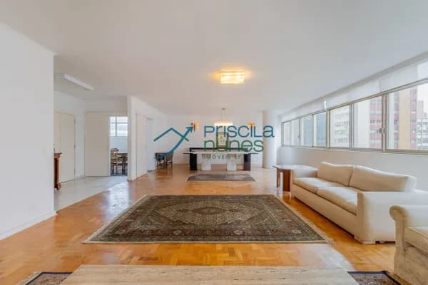 Apartamento Santa Cecília com 3 quartos, sendo 1 suíte, 272m²