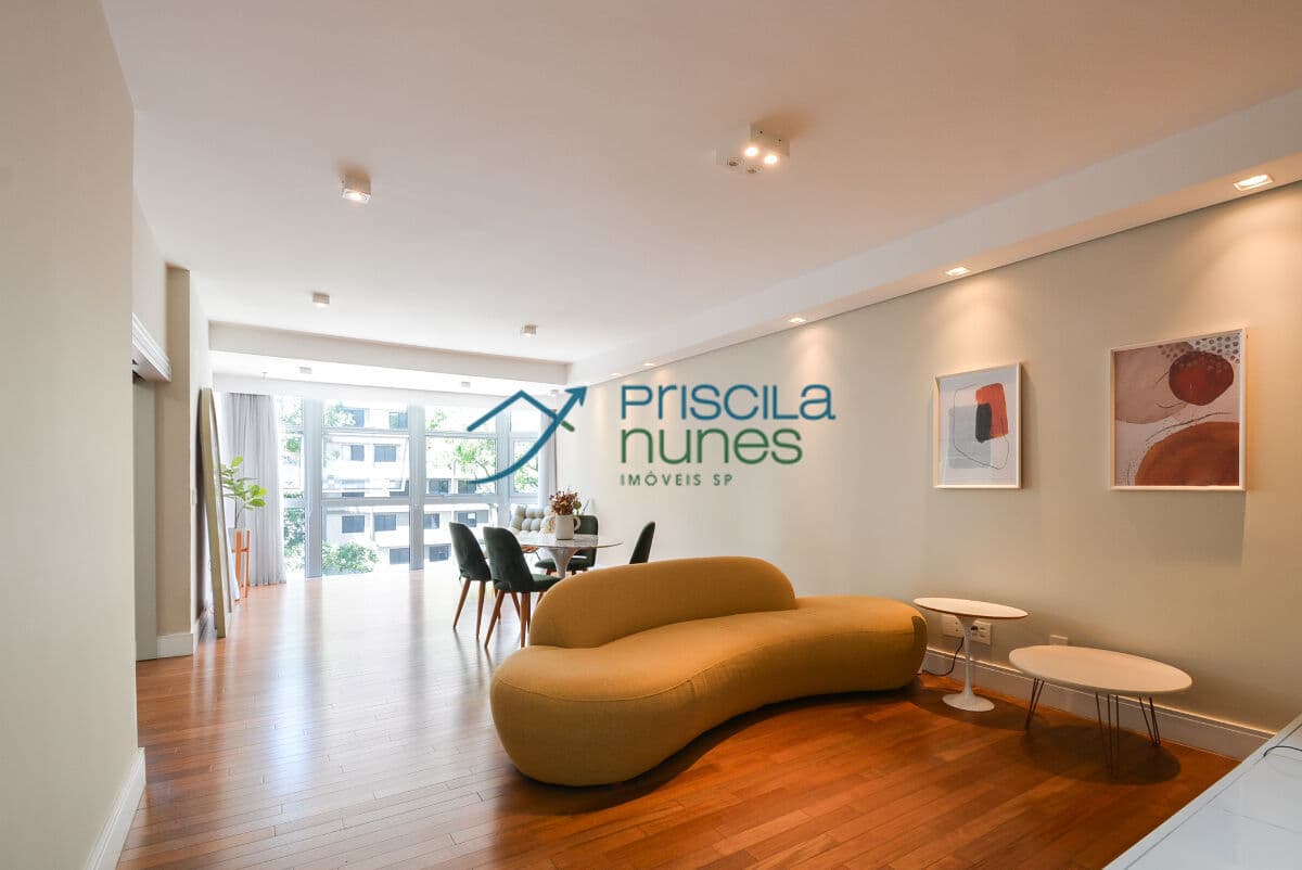 Apartamento Jardim Paulista com 2 quartos, sendo 1 suíte, 141m²