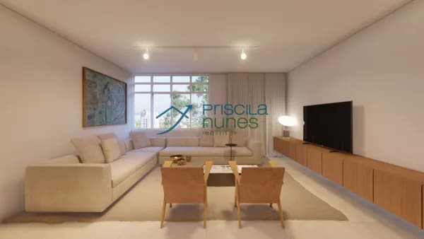 Apartamento Higienópolis com 3 quartos, sendo 1 suíte, 150m²