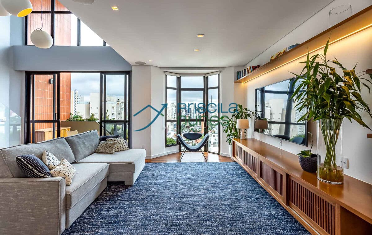 Duplex Pinheiros com 2 quartos, sendo 2 suítes, 134m²