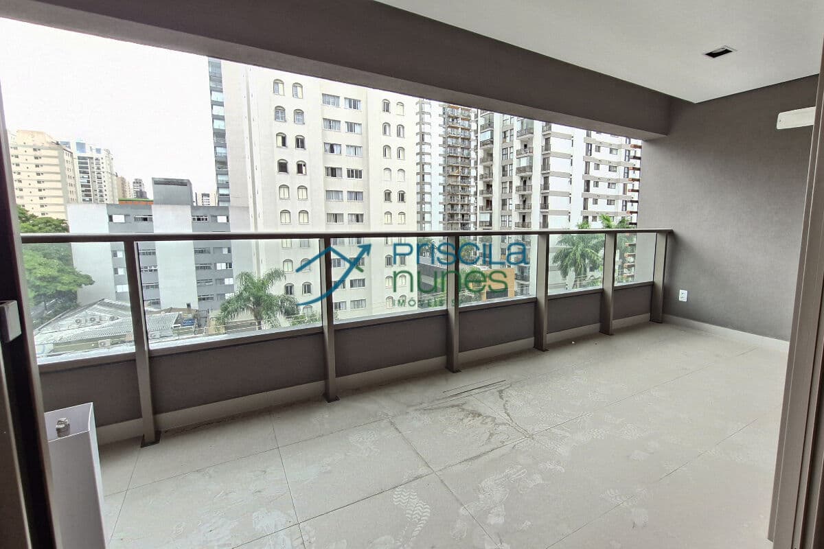 Apartamento Indianópolis com 3 quartos, sendo 3 suítes , 111m²