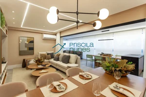Apartamento Vila Romana com 3 quartos, sendo 3 suítes , 151m²