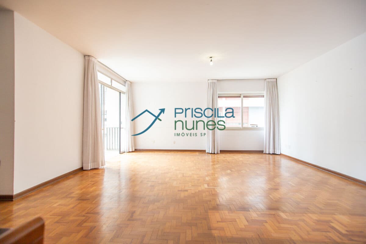 Apartamento Santa Cecília com 3 quartos, sendo 1 suíte, 216m²