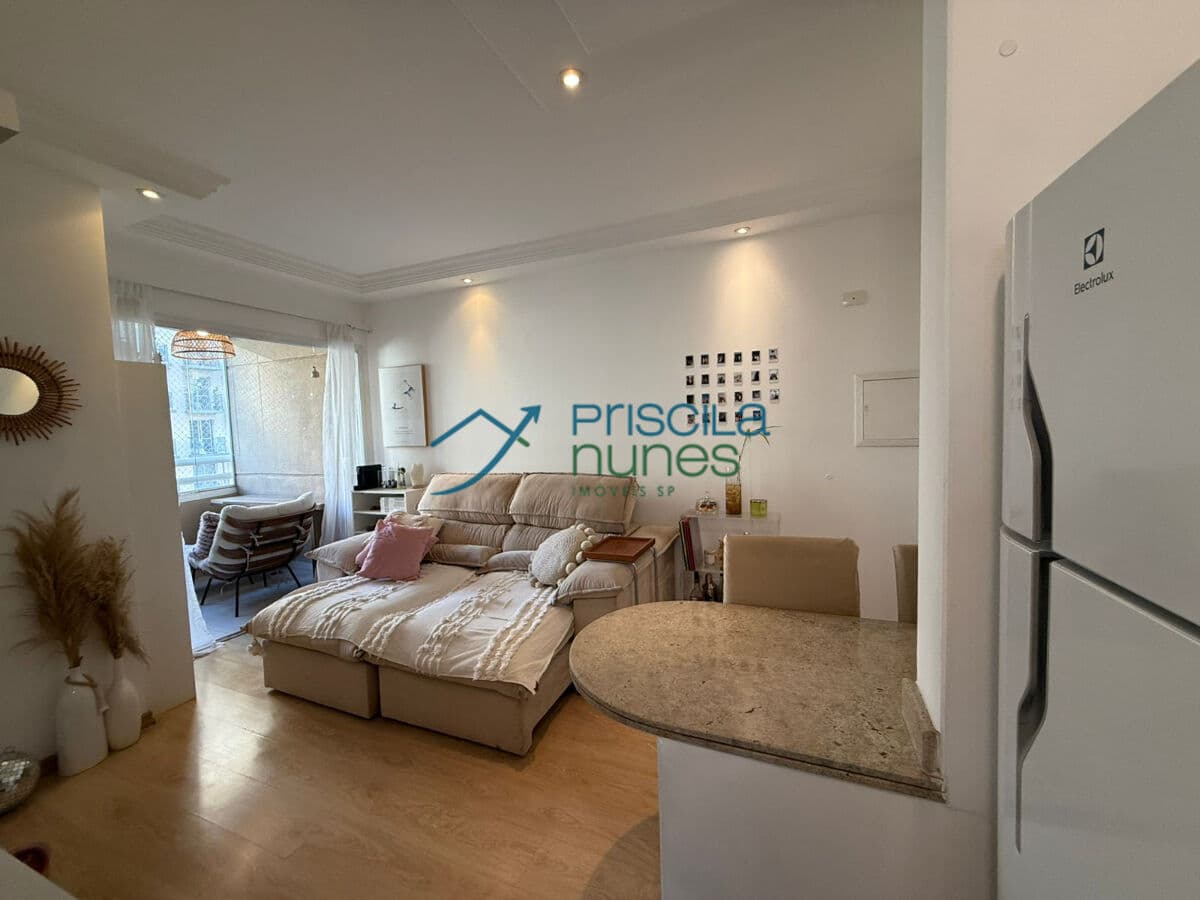 Apartamento Pinheiros com 2 quartos, 44m²
