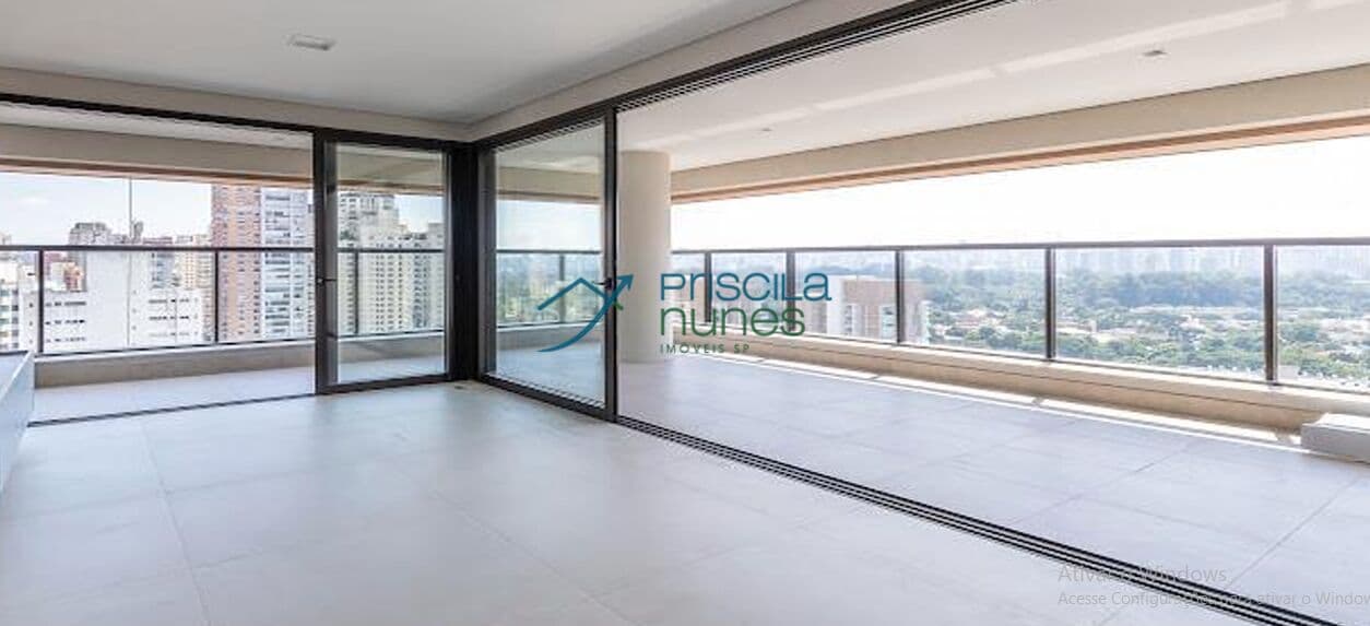 Apartamento Indianópolis Andar Alto com Vista