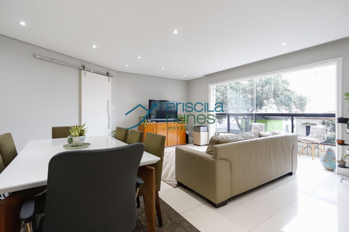 Apartamento Perdizes com 3 quartos, sendo 1 suíte, 147m²