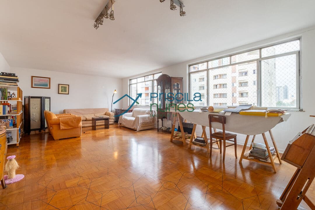 Apartamento Perdizes com 3 quartos, 155m²
