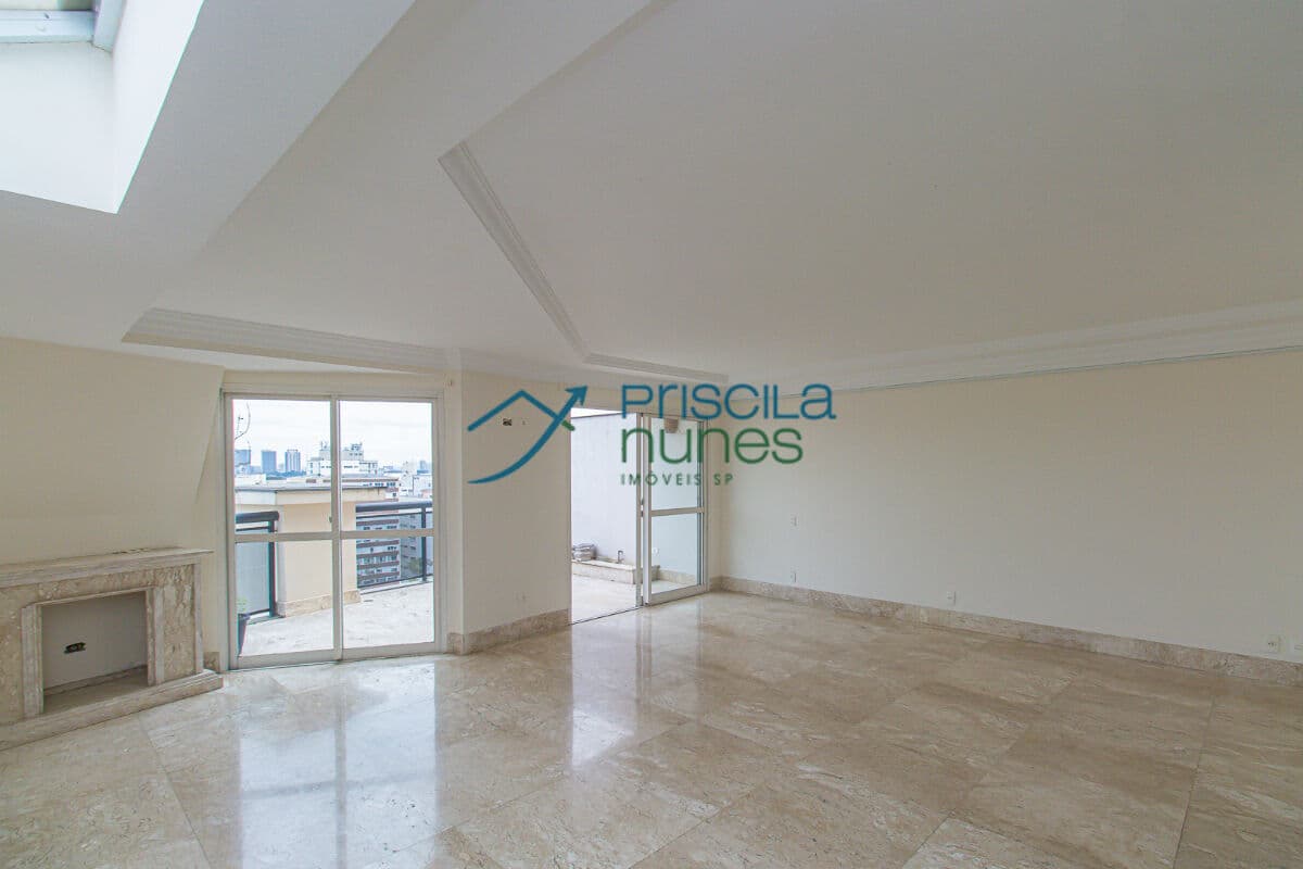 Cobertura Higienópolis com 2 suítes, 168 m²
