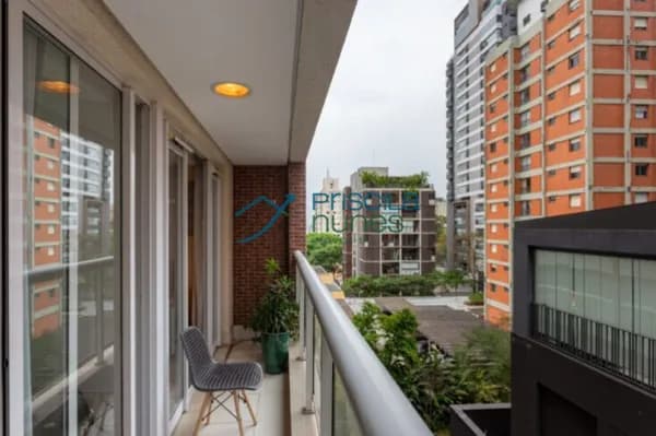 Apartamento Pinheiros com 1 quarto, 44m² com Vaga
