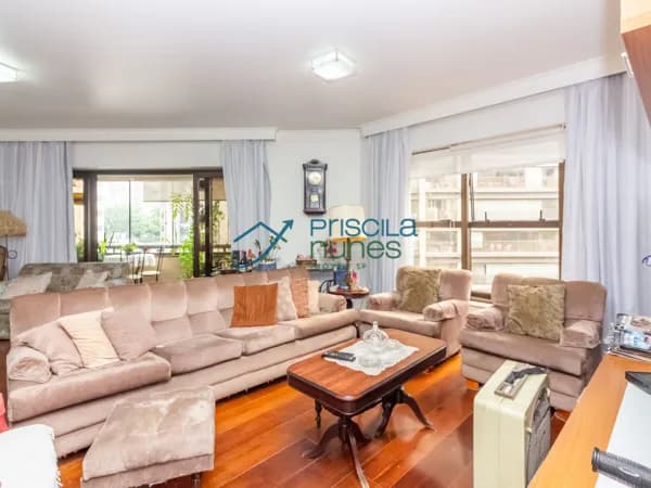 Apartamento Perdizes com 5 quartos, sendo 3 suítes, 185m²