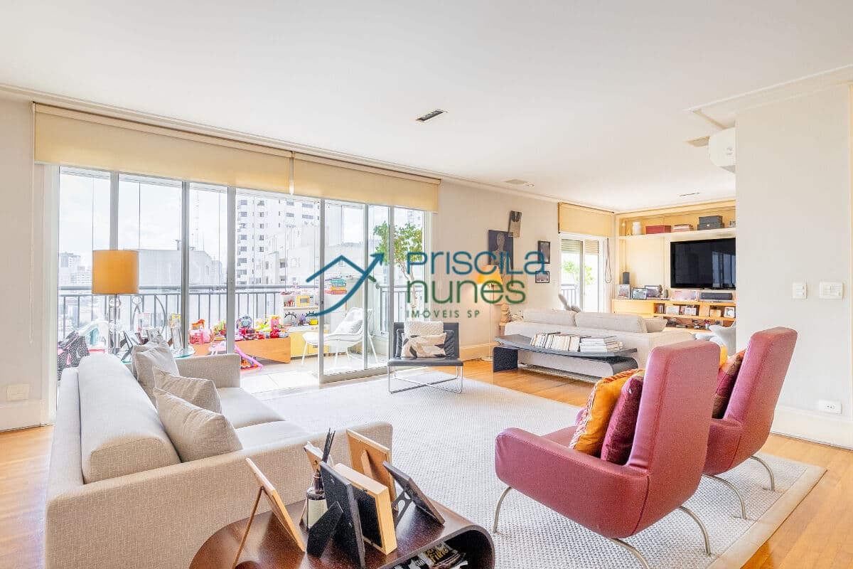 Apartamento Com Vista Permanente e Mobiliado