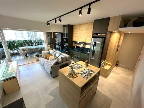 Apartamento em Indianópolis com 81m² 2 vagas e Lazer