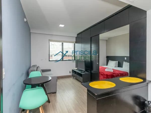 Studio Moema com 1 quarto, sendo 1 suíte , 27m²
