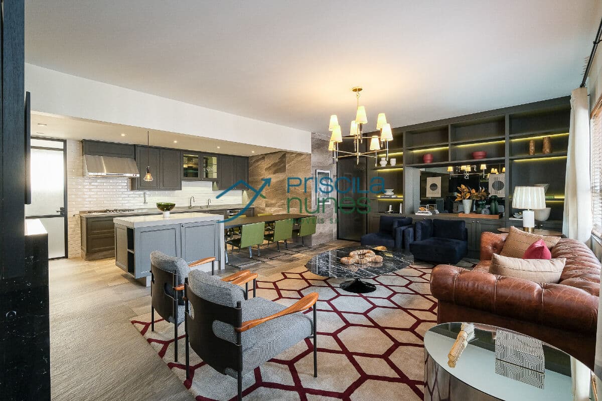 Apartamento Cerqueira César com 2 quartos, sendo 2 suítes, 133m²