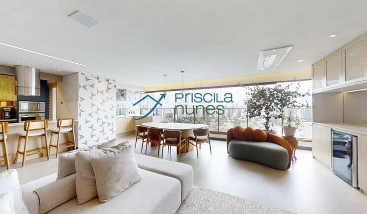 Apartamento Campo Belo 142 metros privativos 3 suítes e 2 vagas com Lazer Completo
