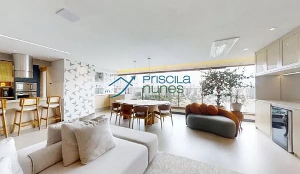 Apartamento Campo Belo 142 metros privativos 3 suítes e 2 vagas com Lazer Completo