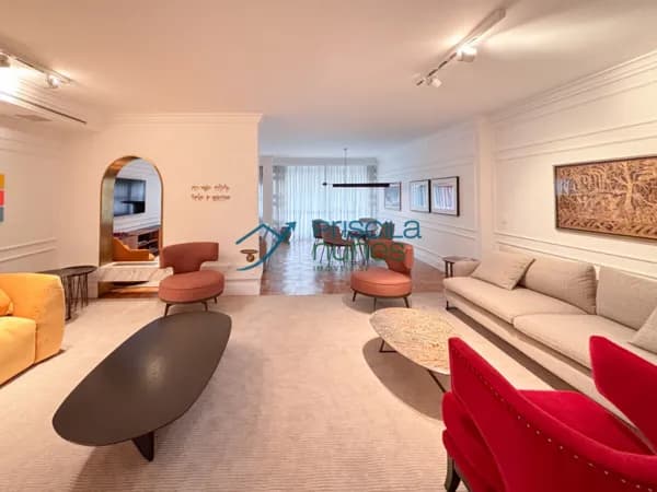 Apartamento Jardim América com 2 quartos, sendo 2 suítes , 190m²