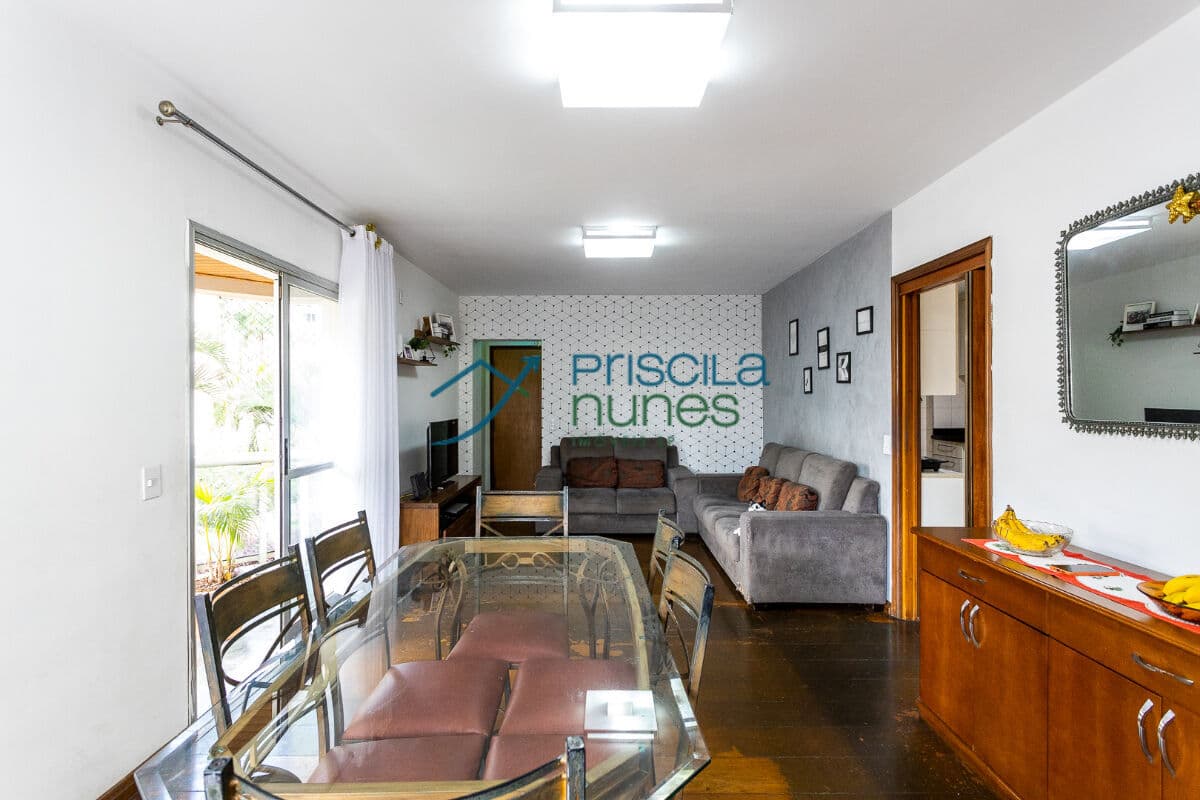 Apartamento Pompeia com 3 quartos, sendo 1 suíte , 115m²