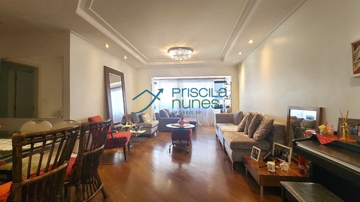 Apartamento Perdizes com 3 quartos, sendo 3 suítes , 130m²