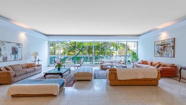 Apartamento Higienópolis Nobre com 5 quartos, sendo 5 suítes , 446m²