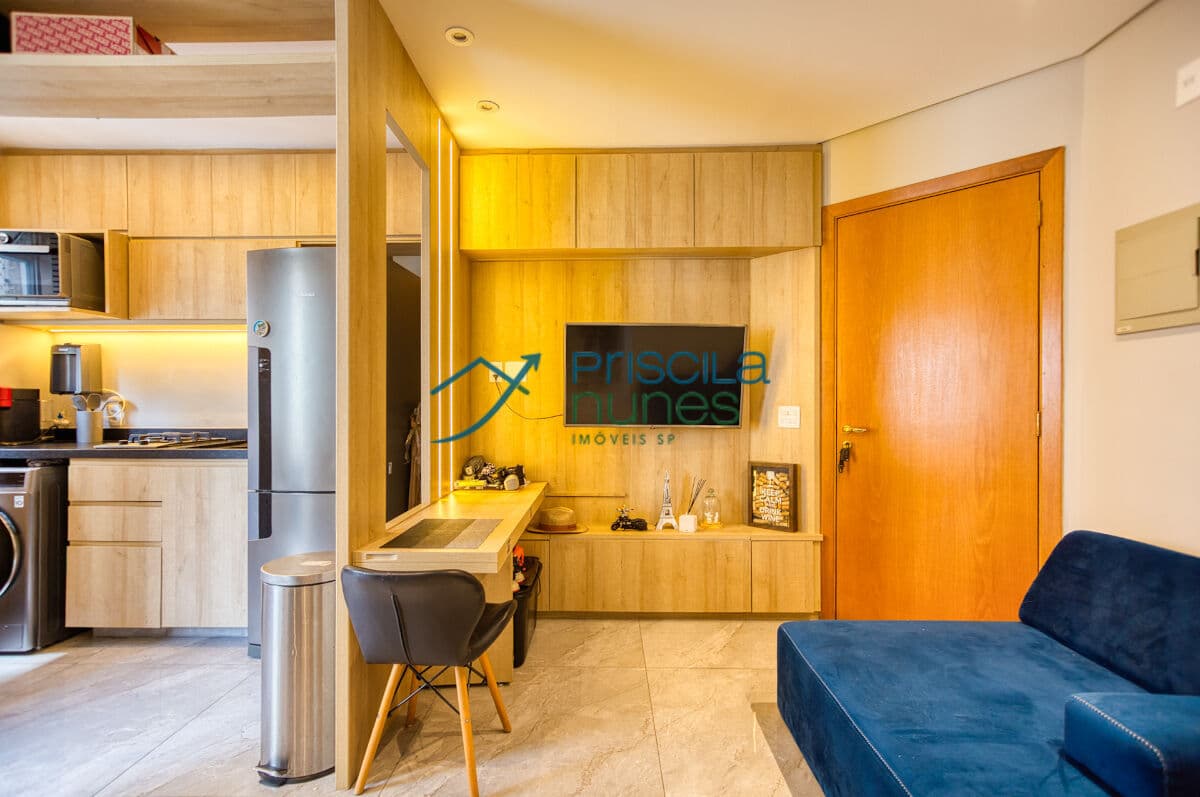 Apartamento Jardim Paulista com 1 quarto, 32m²