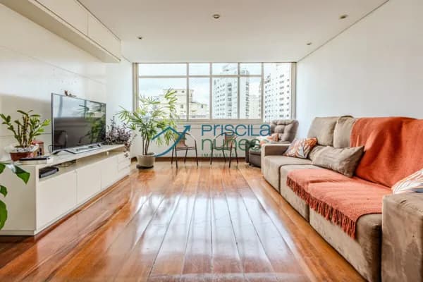 Apartamento Santa Cecília com 3 quartos, sendo 2 suítes , 126m²