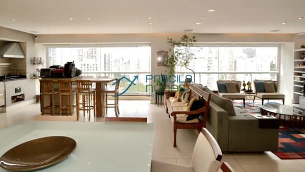 Apartamento Vila Romana com 3 quartos, sendo 3 suítes, 161m²