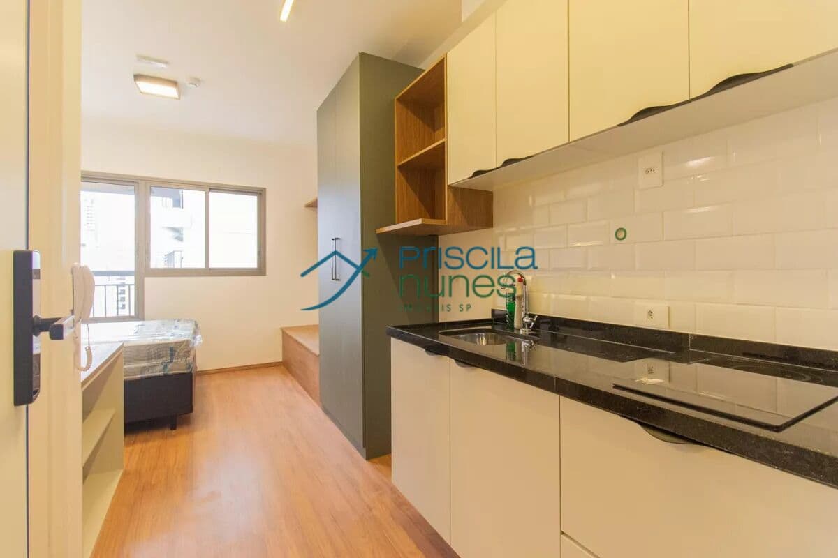 Apartamento Studio Paraíso Mobiliado