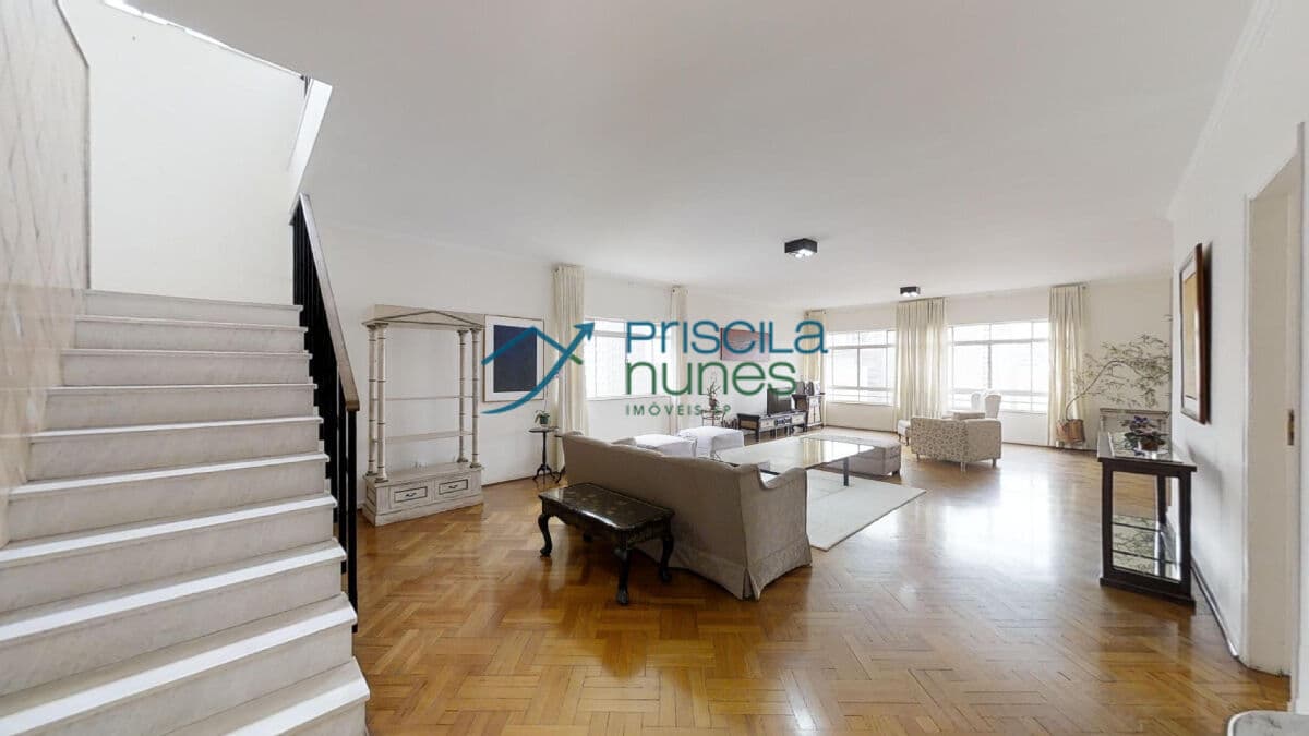 Cobertura Bela Vista com 5 quartos, sendo 3 suítes, 485m²
