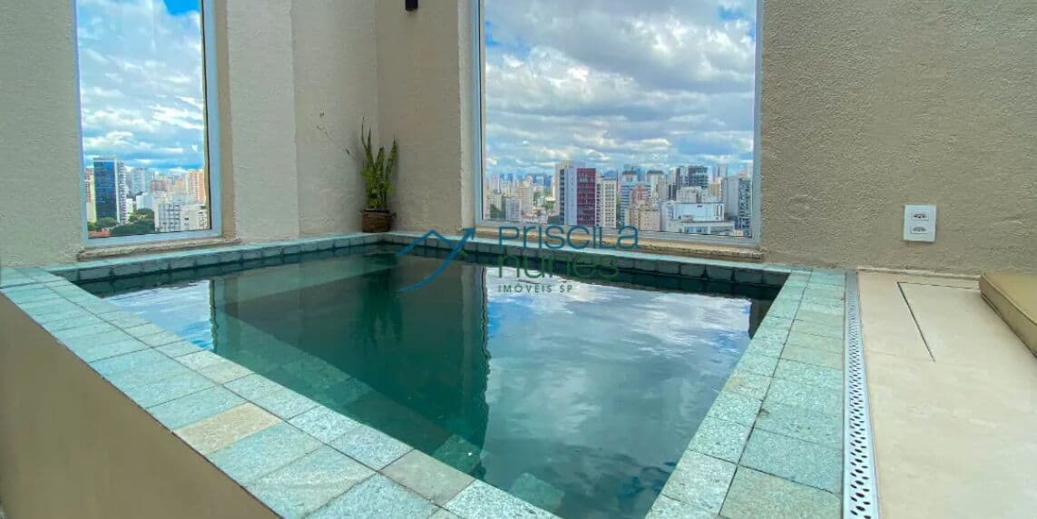 Cobertura Penthouse Vila Olímpia com 2 quartos, sendo 2 suítes, 148m²